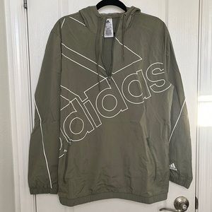 L Adidas Windbreaker